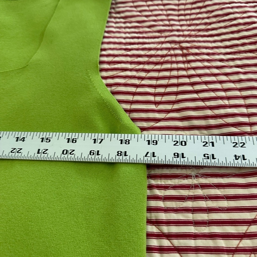 Madison Studio Lime Green Women's Cardigan and Tank Set - Picture 6 of 10